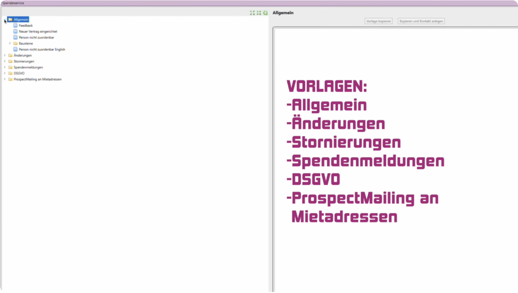 Aufbau der Tutorials